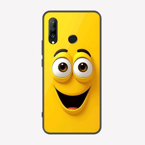 Huawei P30 lite Cover - Cute 3D Cartoon Series - Premium Printed Metal soft Bumper shock Proof Case