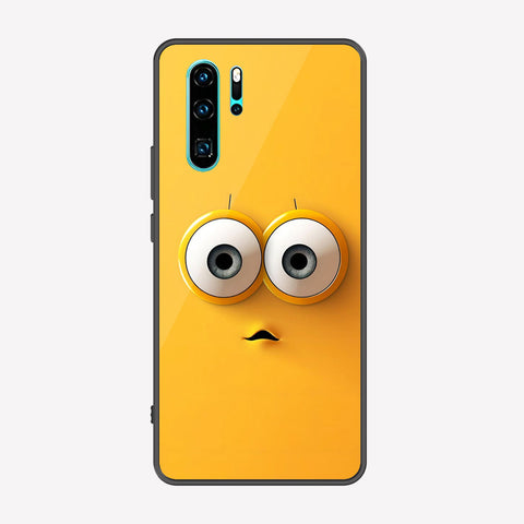 Huawei P30 Pro Cover - Cute 3D Cartoon Series - Premium Printed Metal soft Bumper shock Proof Case
