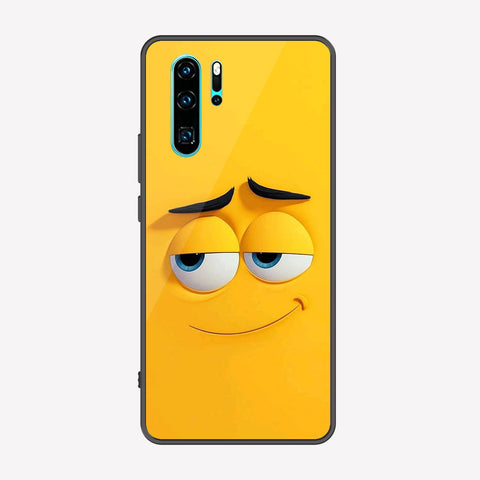 Huawei P30 Pro Cover - Cute 3D Cartoon Series - Premium Printed Metal soft Bumper shock Proof Case