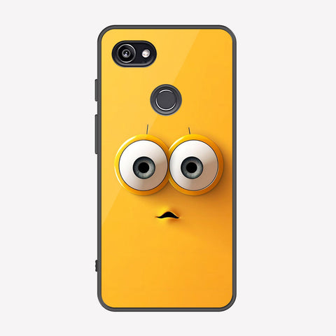 Google Pixel 3 Cover - Cute 3D Cartoon Series - Premium Printed Metal soft Bumper shock Proof Case