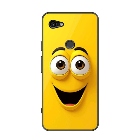 Google Pixel 3a Cover - Cute 3D Cartoon Series - Premium Printed Metal soft Bumper shock Proof Case