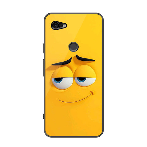 Google Pixel 3a Cover - Cute 3D Cartoon Series - Premium Printed Metal soft Bumper shock Proof Case