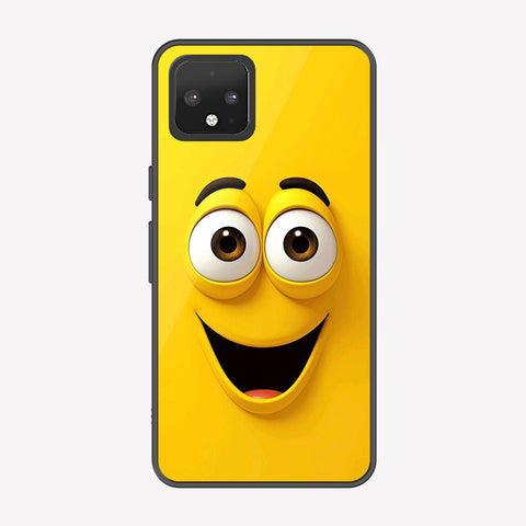 Google Pixel 4 Cover - Cute 3D Cartoon Series - Premium Printed Metal soft Bumper shock Proof Case
