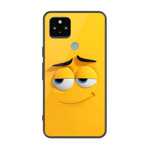 Google Pixel 5 Cover - Cute 3D Cartoon Series - Premium Printed Metal soft Bumper shock Proof Case