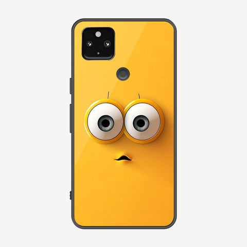 Google Pixel 4a 5G Cover - Cute 3D Cartoon Series - Premium Printed Metal soft Bumper shock Proof Case