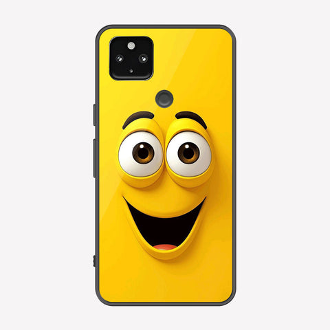 Google Pixel 4a 5G Cover - Cute 3D Cartoon Series - Premium Printed Metal soft Bumper shock Proof Case