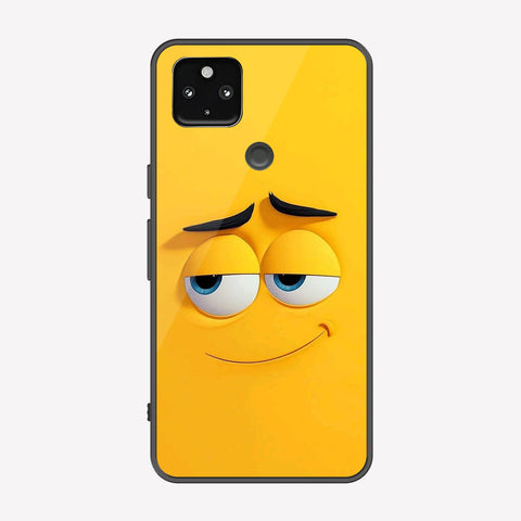 Google Pixel 4a 5G Cover - Cute 3D Cartoon Series - Premium Printed Metal soft Bumper shock Proof Case