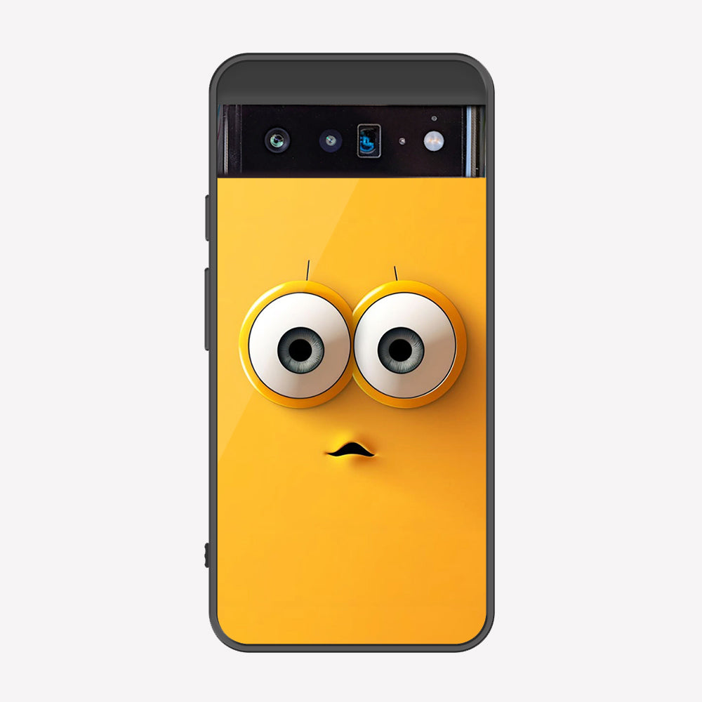 Google Pixel 6 Cover - Cute 3D Cartoon Series - Premium Printed Metal soft Bumper shock Proof Case