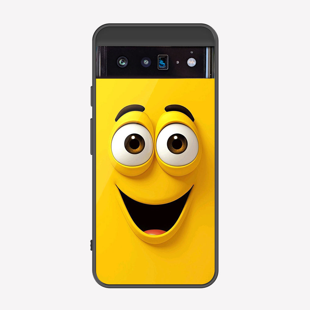 Google Pixel 6 Cover - Cute 3D Cartoon Series - Premium Printed Metal soft Bumper shock Proof Case