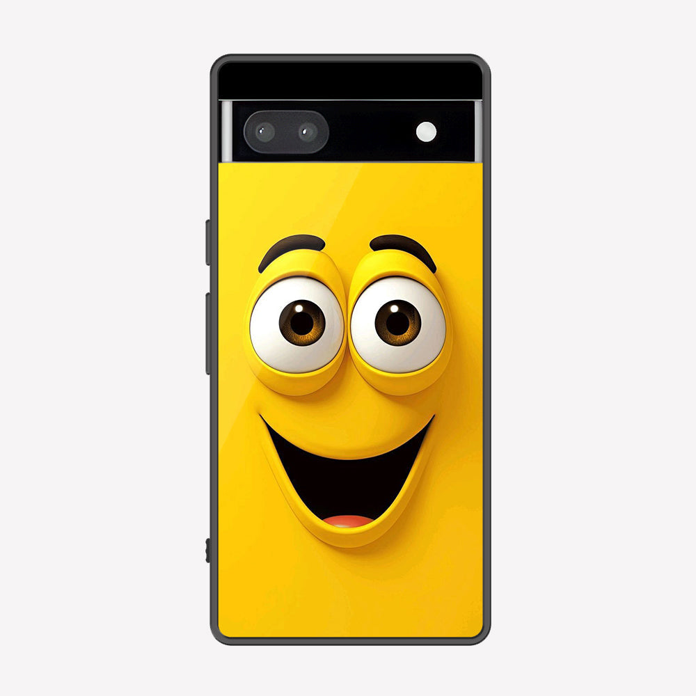 Google Pixel 6a Cover - Cute 3D Cartoon Series - Premium Printed Metal soft Bumper shock Proof Case