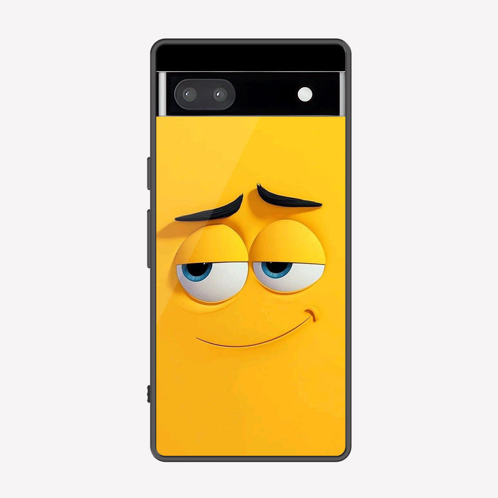 Google Pixel 6a Cover - Cute 3D Cartoon Series - Premium Printed Metal soft Bumper shock Proof Case
