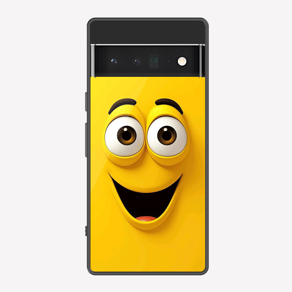 Google Pixel 6 Pro Cover - Cute 3D Cartoon Series - Premium Printed Metal soft Bumper shock Proof Case