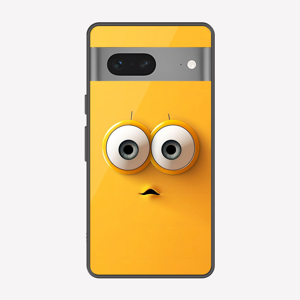 Google Pixel 7 Cover - Cute 3D Cartoon Series - Premium Printed Metal soft Bumper shock Proof Case