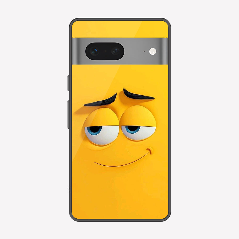 Google Pixel 7 Cover - Cute 3D Cartoon Series - Premium Printed Metal soft Bumper shock Proof Case