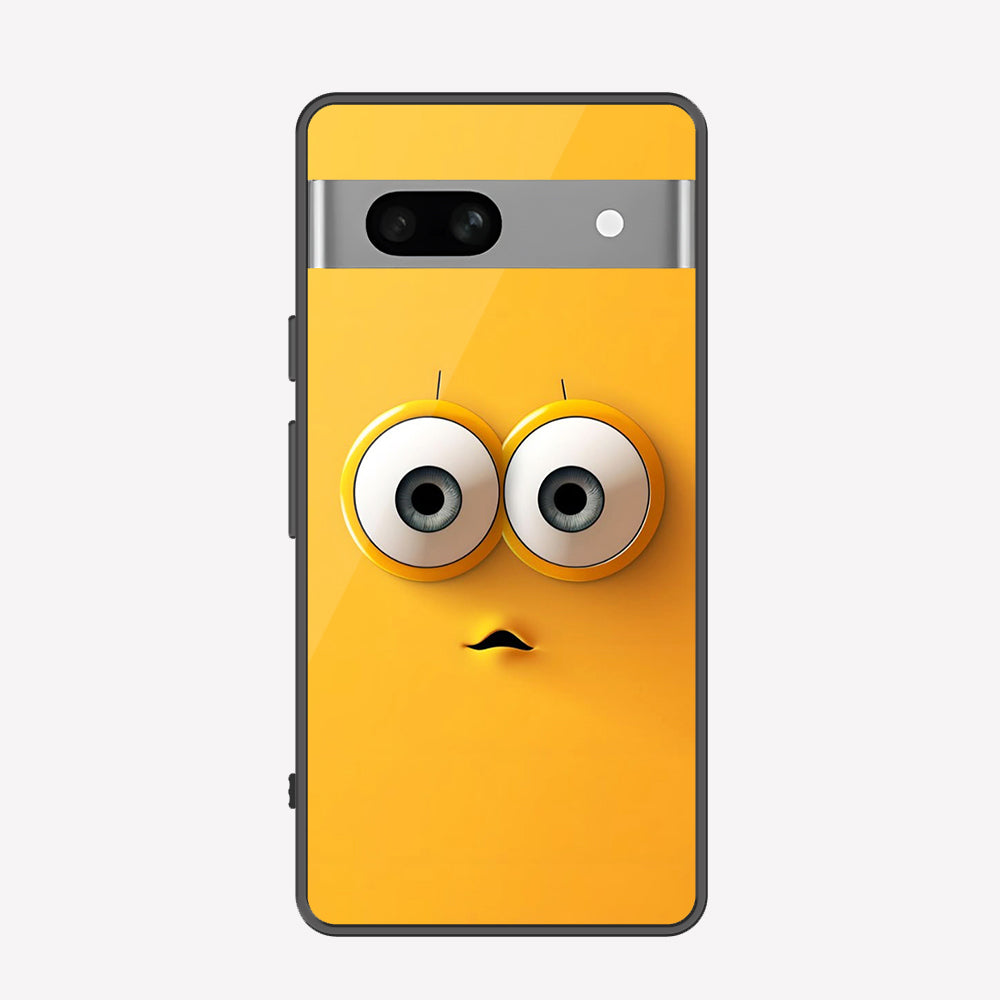 Google Pixel 7a Cover - Cute 3D Cartoon Series - Premium Printed Metal soft Bumper shock Proof Case