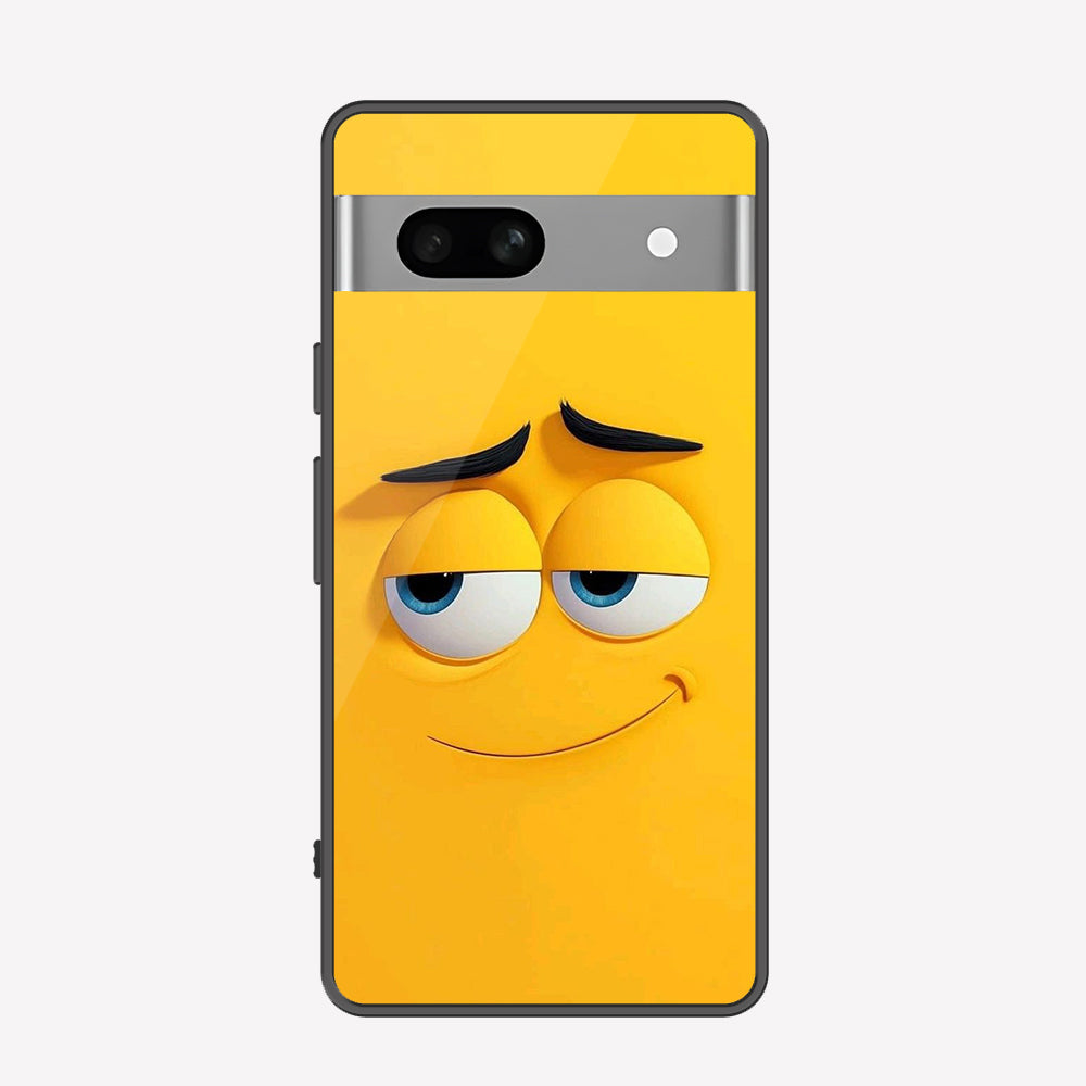 Google Pixel 7a Cover - Cute 3D Cartoon Series - Premium Printed Metal soft Bumper shock Proof Case