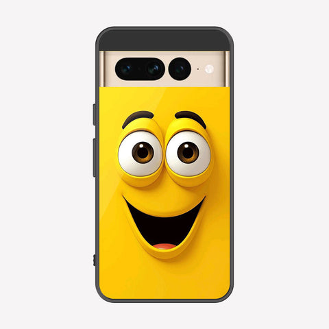 Google Pixel 7 Pro Cover - Cute 3D Cartoon Series - Premium Printed Metal soft Bumper shock Proof Case