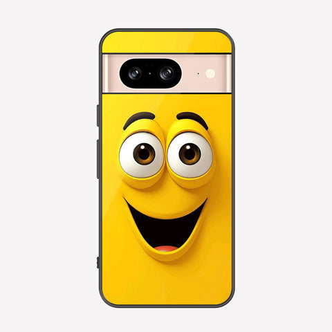 Google Pixel 8 Cover - Cute 3D Cartoon Series - Premium Printed Metal soft Bumper shock Proof Case