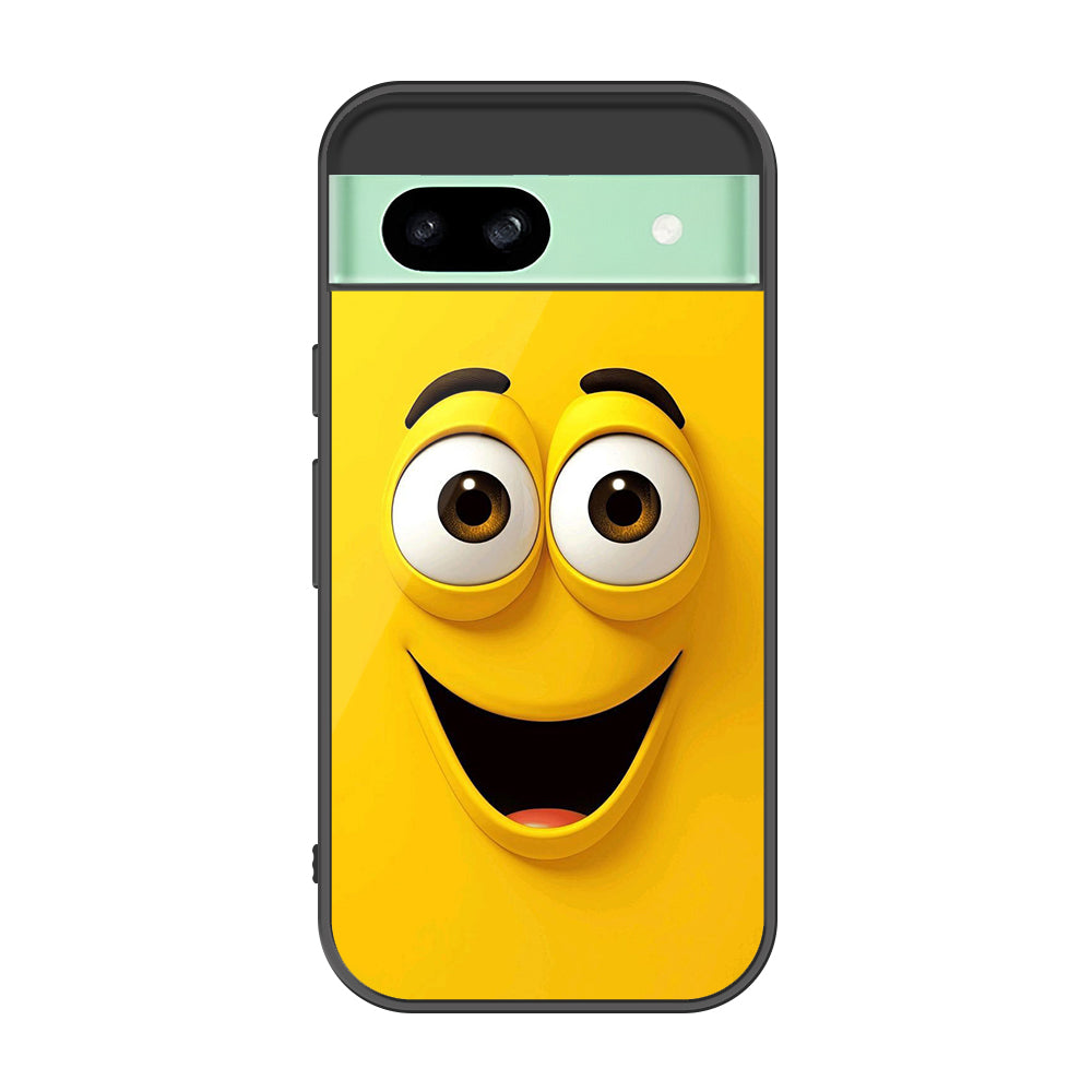 Google Pixel 8a Cover - Cute 3D Cartoon Series - Premium Printed Metal soft Bumper shock Proof Case