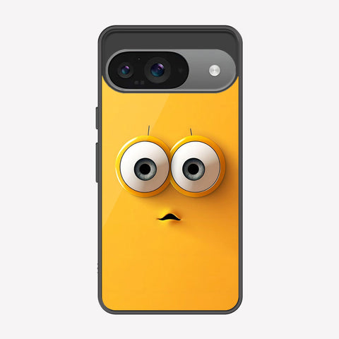 Google Pixel 9 Cover - Cute 3D Cartoon Series - Premium Printed Metal soft Bumper shock Proof Case