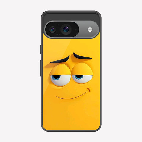 Google Pixel 9 Cover - Cute 3D Cartoon Series - Premium Printed Metal soft Bumper shock Proof Case
