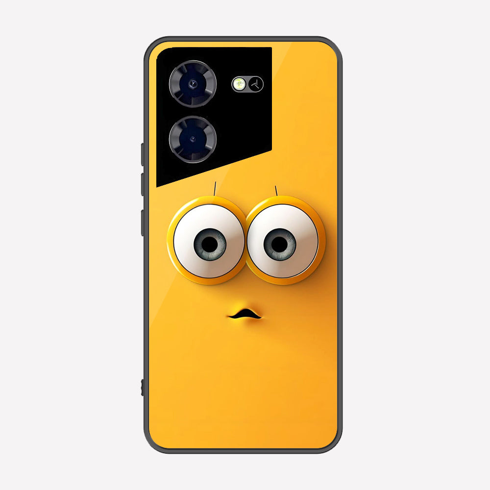 Tecno Pova 5 Pro Cover - Cute 3D Cartoon Series - Premium Printed Metal soft Bumper shock Proof Case