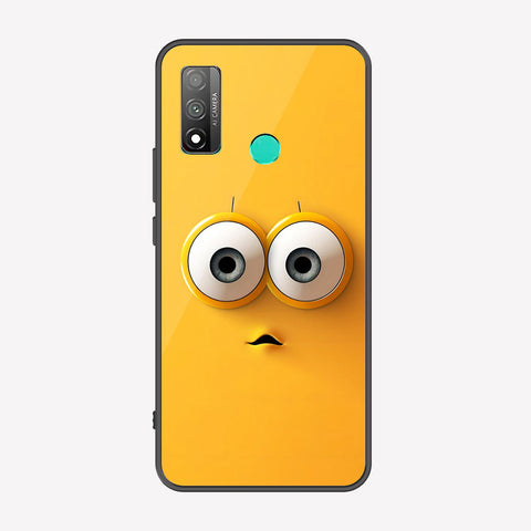 Huawei P smart 2020  Cover - Cute 3D Cartoon Series - Premium Printed Metal soft Bumper shock Proof Case