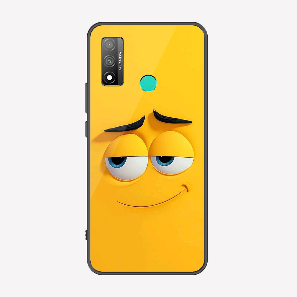 Huawei P smart 2020  Cover - Cute 3D Cartoon Series - Premium Printed Metal soft Bumper shock Proof Case