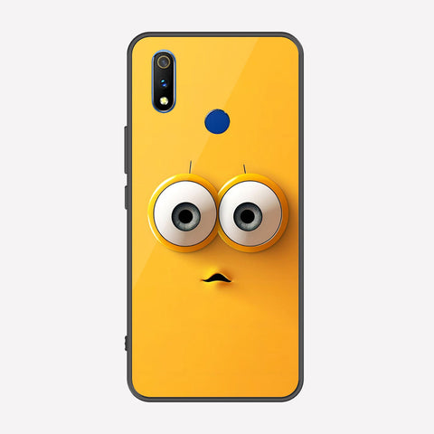 Realme 3i Cover - Cute 3D Cartoon Series - Premium Printed Metal soft Bumper shock Proof Case