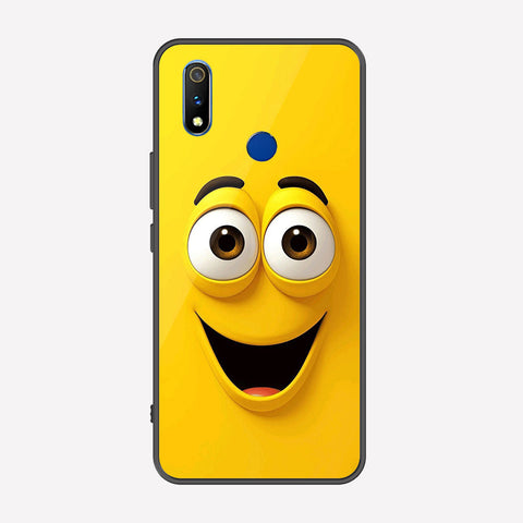 Realme 3i Cover - Cute 3D Cartoon Series - Premium Printed Metal soft Bumper shock Proof Case