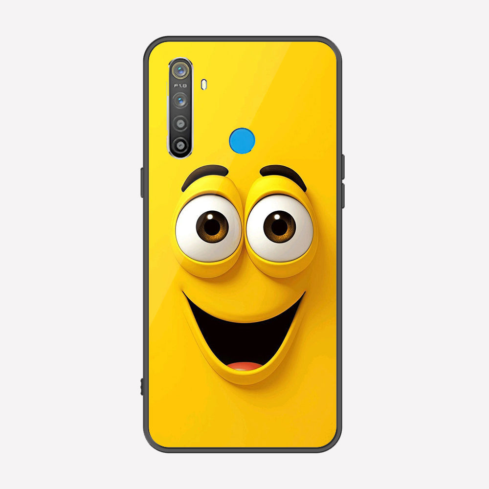 Realme 5i Cover - Cute 3D Cartoon Series - Premium Printed Metal soft Bumper shock Proof Case