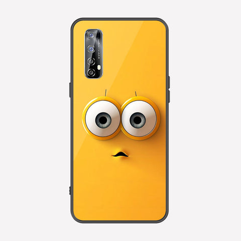 Realme 7 Cover - Cute 3D Cartoon Series - Premium Printed Metal soft Bumper shock Proof Case