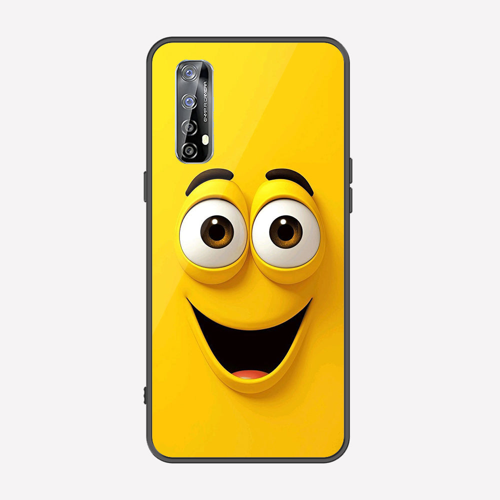 Realme 7 Cover - Cute 3D Cartoon Series - Premium Printed Metal soft Bumper shock Proof Case