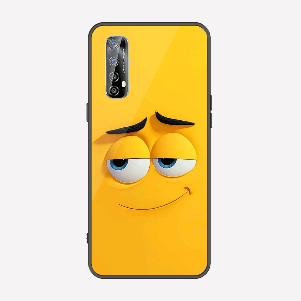 Realme 7 Cover - Cute 3D Cartoon Series - Premium Printed Metal soft Bumper shock Proof Case