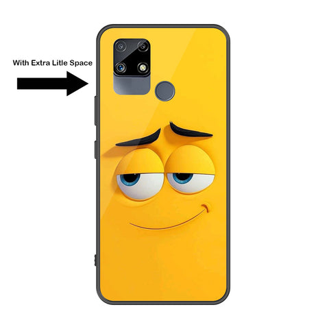 Realme C25 Cover - Cute 3D Cartoon Series - Premium Printed Metal soft Bumper shock Proof Case