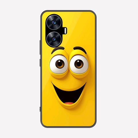 Realme C55 Cover - Cute 3D Cartoon Series - Premium Printed Metal soft Bumper shock Proof Case