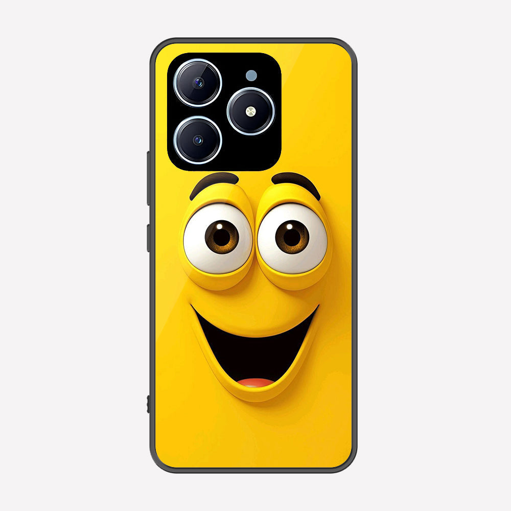 Realme C63 Cover - Cute 3D Cartoon Series - Premium Printed Metal soft Bumper shock Proof Case