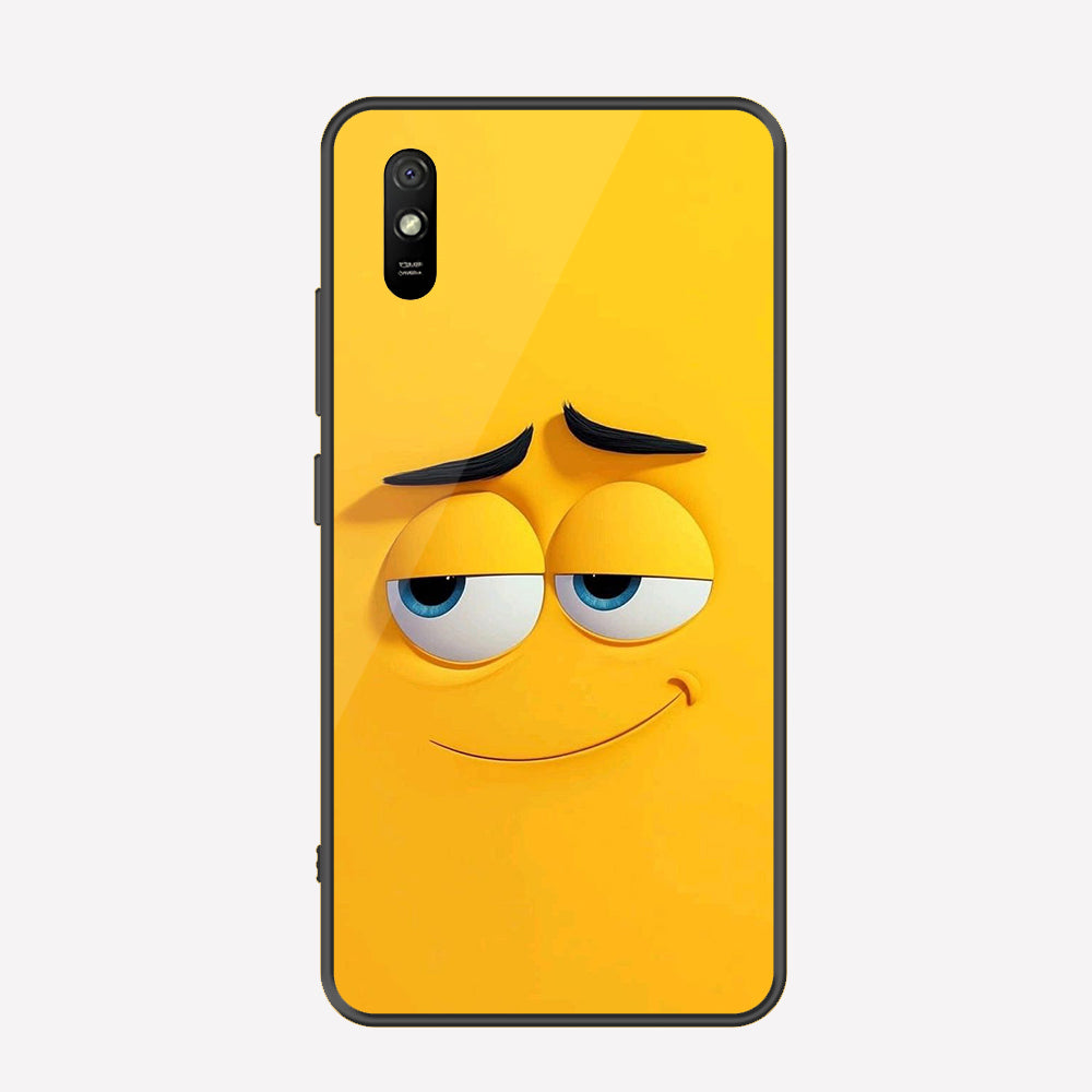 Xiaomi Redmi 9A Cover - Cute 3D Cartoon Series - Premium Printed Metal soft Bumper shock Proof Case