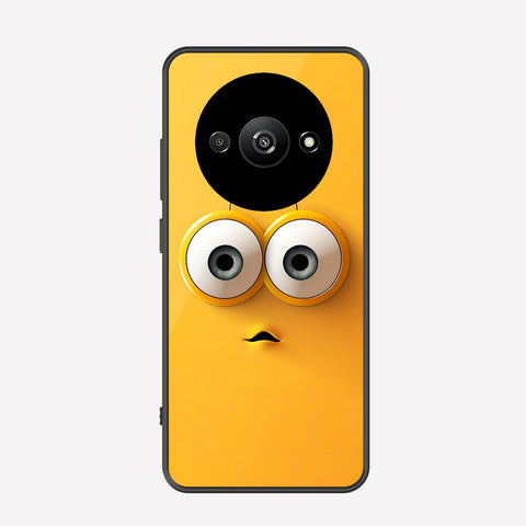 Xiaomi Redmi A3 Cover - Cute 3D Cartoon Series - Premium Printed Metal soft Bumper shock Proof Case