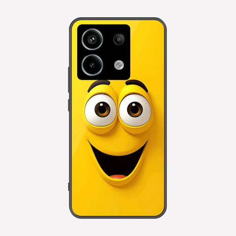Xiaomi Redmi Note 13 Cover - Cute 3D Cartoon Series - Premium Printed Metal soft Bumper shock Proof Case