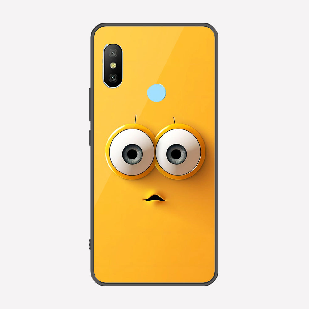 Xiaomi Redmi Note 6 Cover - Cute 3D Cartoon Series - Premium Printed Metal soft Bumper shock Proof Case