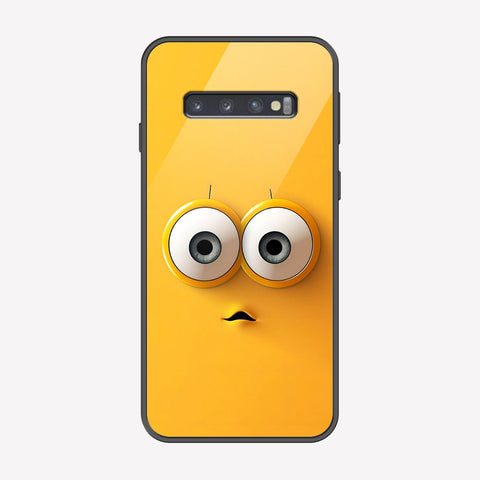 Samsung Galaxy S10 5G Cover - Cute 3D Cartoon Series - Premium Printed Metal soft Bumper shock Proof Case