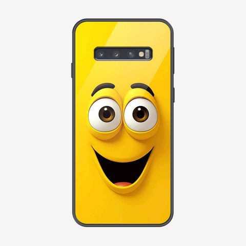 Samsung Galaxy S10 5G Cover - Cute 3D Cartoon Series - Premium Printed Metal soft Bumper shock Proof Case