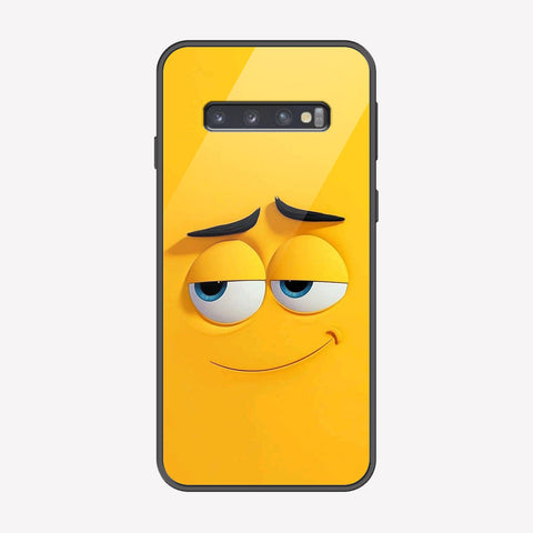 Samsung Galaxy S10 5G Cover - Cute 3D Cartoon Series - Premium Printed Metal soft Bumper shock Proof Case