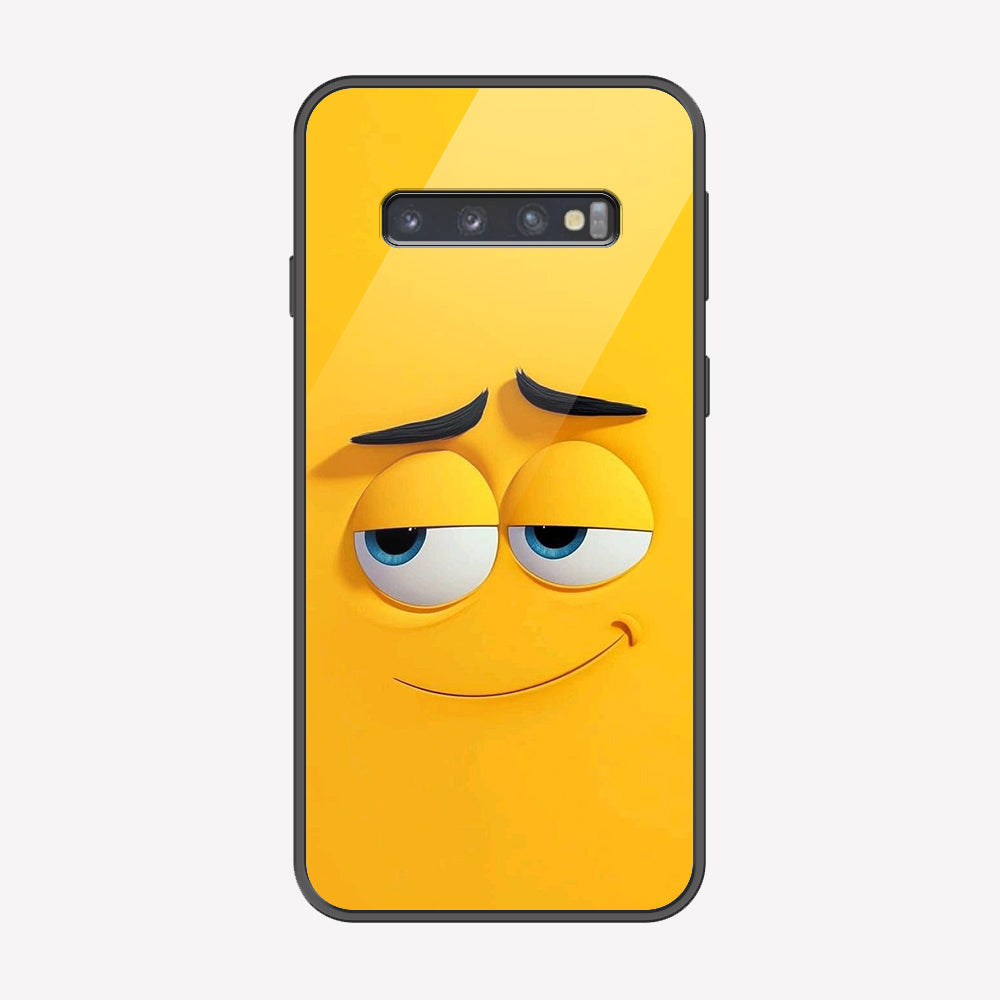 Samsung Galaxy S10 5G Cover - Cute 3D Cartoon Series - Premium Printed Metal soft Bumper shock Proof Case