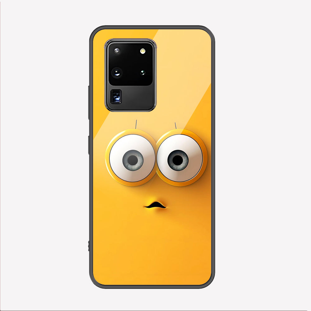 Samsung Galaxy S20 Ultra Cover - Cute 3D Cartoon Series - Premium Printed Metal soft Bumper shock Proof Case