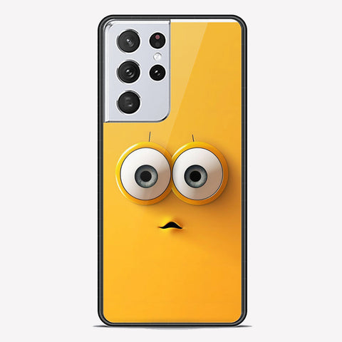 Samsung Galaxy S21 Ultra 5G Cover - Cute 3D Cartoon Series - Premium Printed Metal soft Bumper shock Proof Case