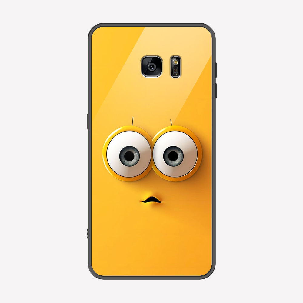 Samsung Galaxy S6 Cover - Cute 3D Cartoon Series - Premium Printed Metal soft Bumper shock Proof Case