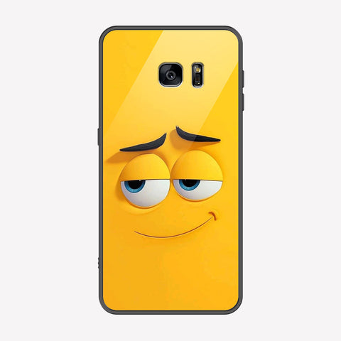Samsung Galaxy S6 Edge Cover - Cute 3D Cartoon Series - Premium Printed Metal soft Bumper shock Proof Case