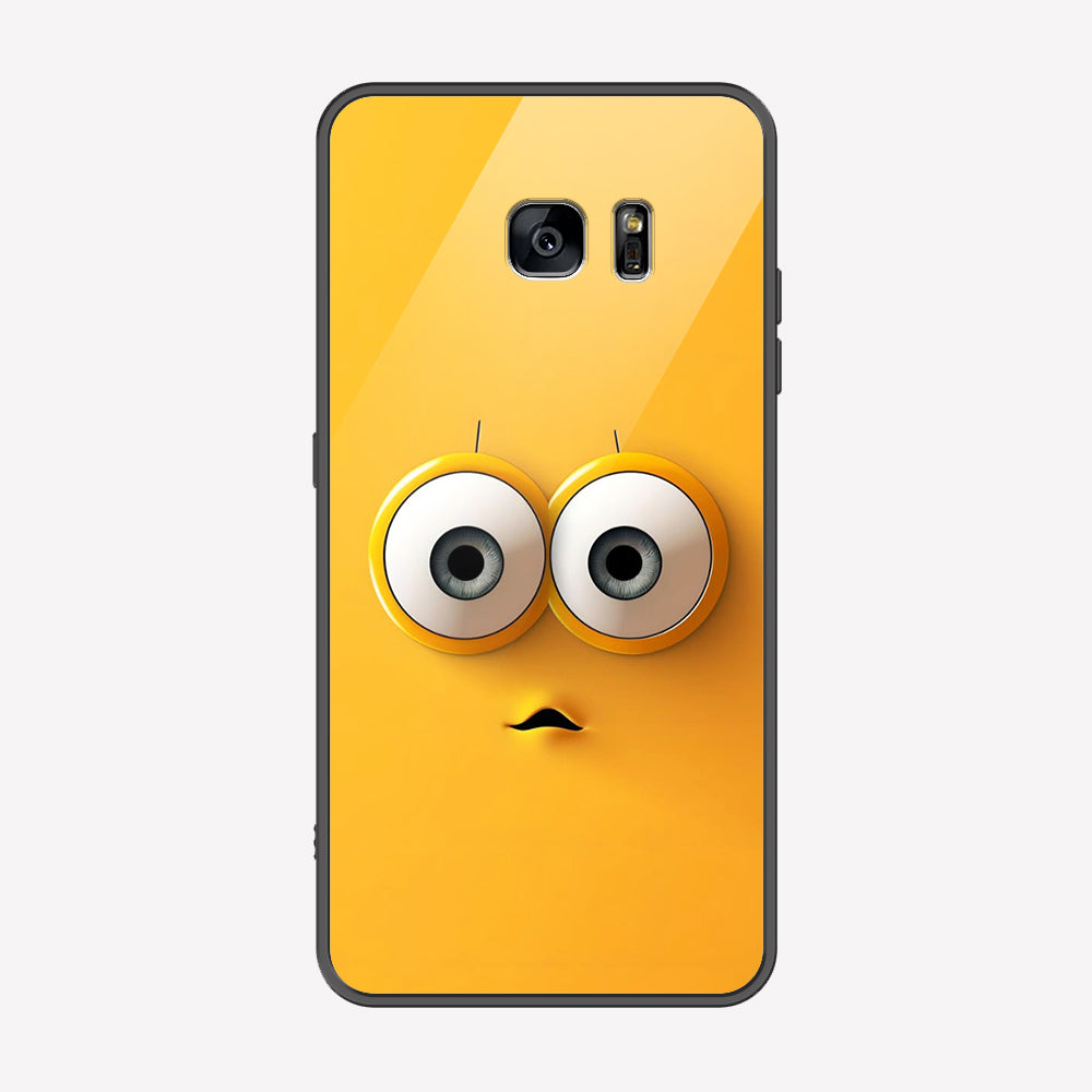 Samsung Galaxy S6 Edge Plus Cover - Cute 3D Cartoon Series - Premium Printed Metal soft Bumper shock Proof Case